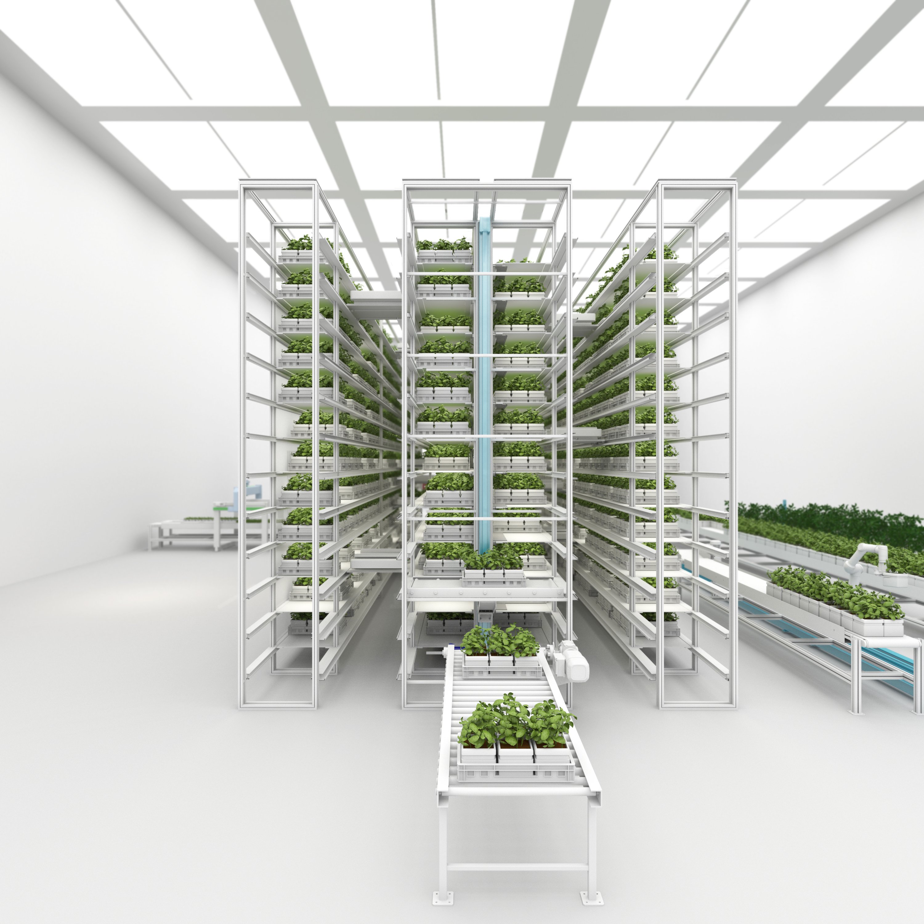 Vertical Farm.Ambiente