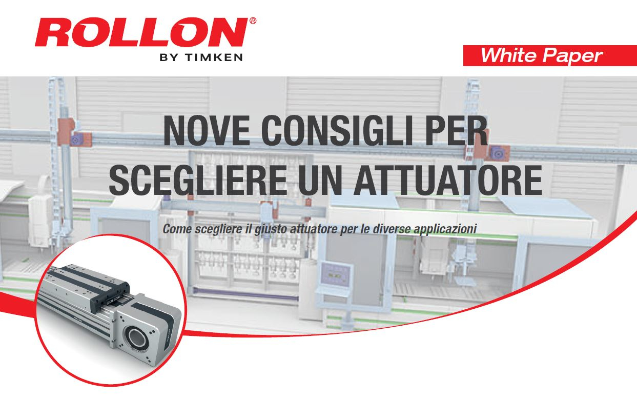 Nove consigli per scegliere un attuatore