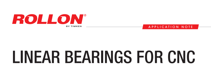 LINEAR BEARINGS FOR CNC